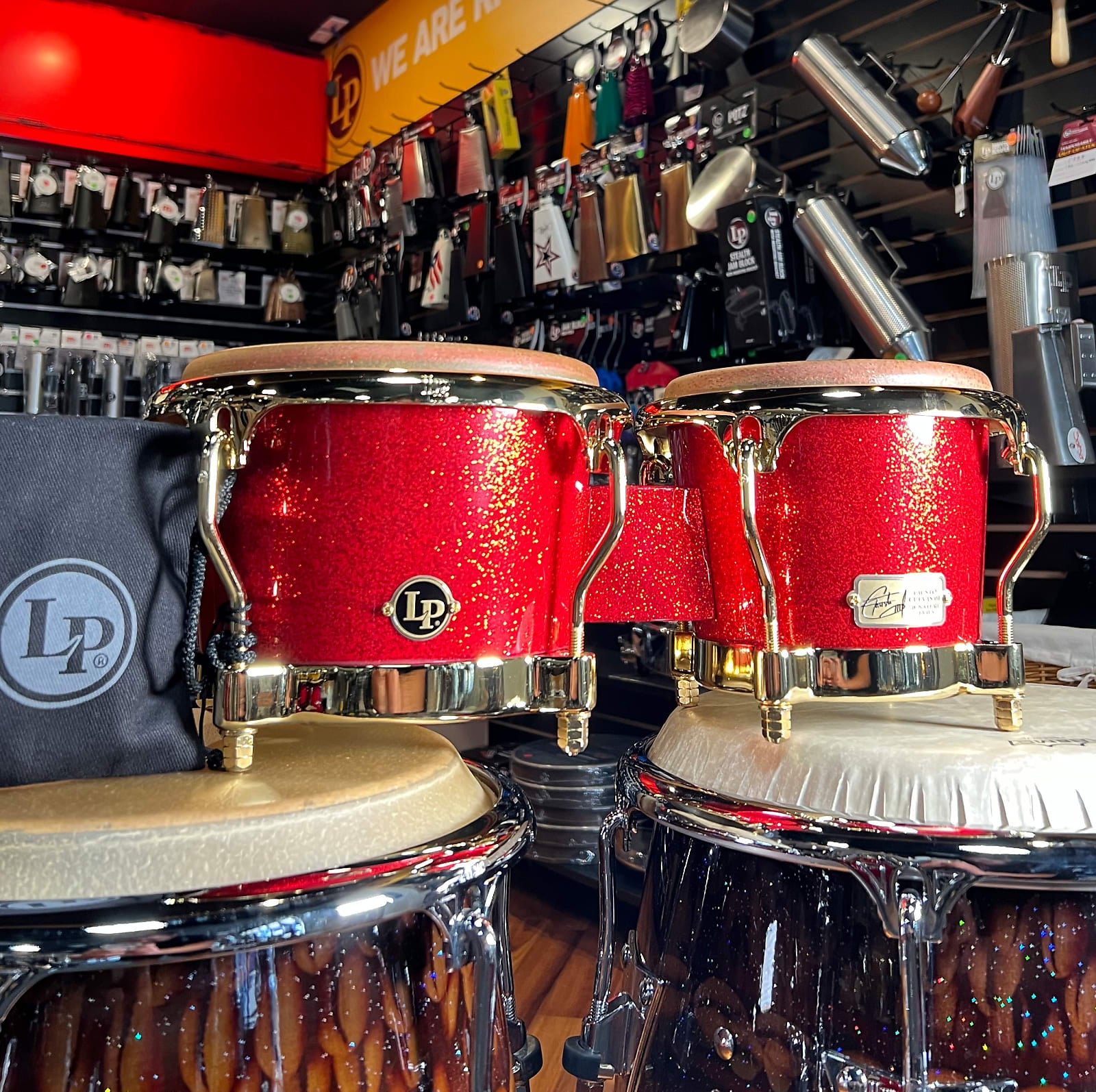 Ensemble de bongos Signature Galaxy Fausto Cuevas III LP Latin Percussion LP794V-ARG *EN STOCK*